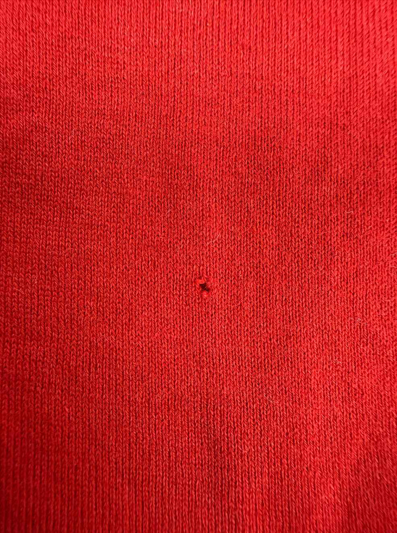 Men's Logo Print T-Shirt Red Size M