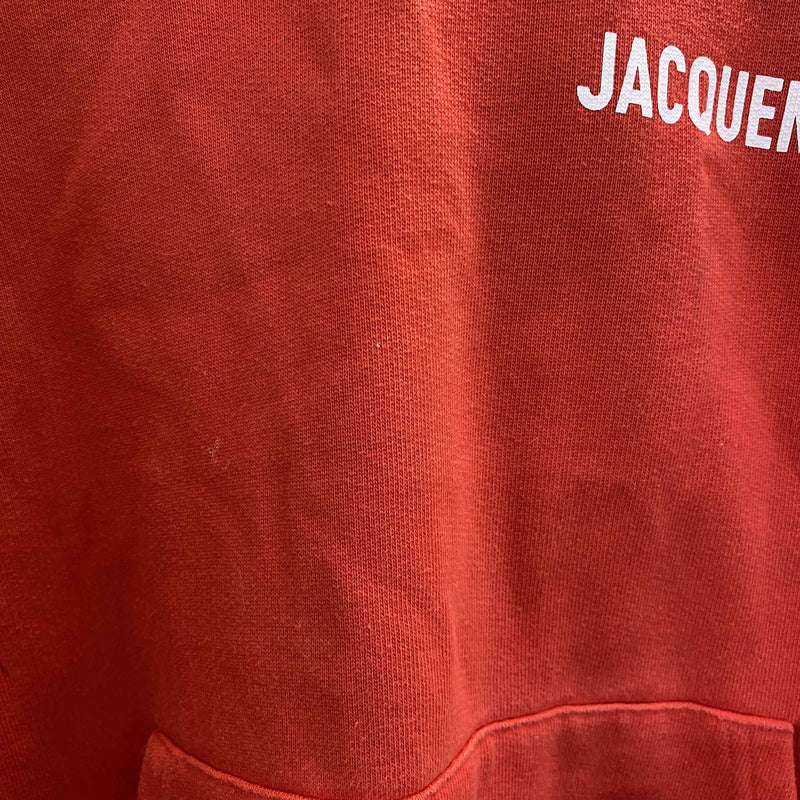 Women's Logo Print Hoodie Red Size XXS / UK 4