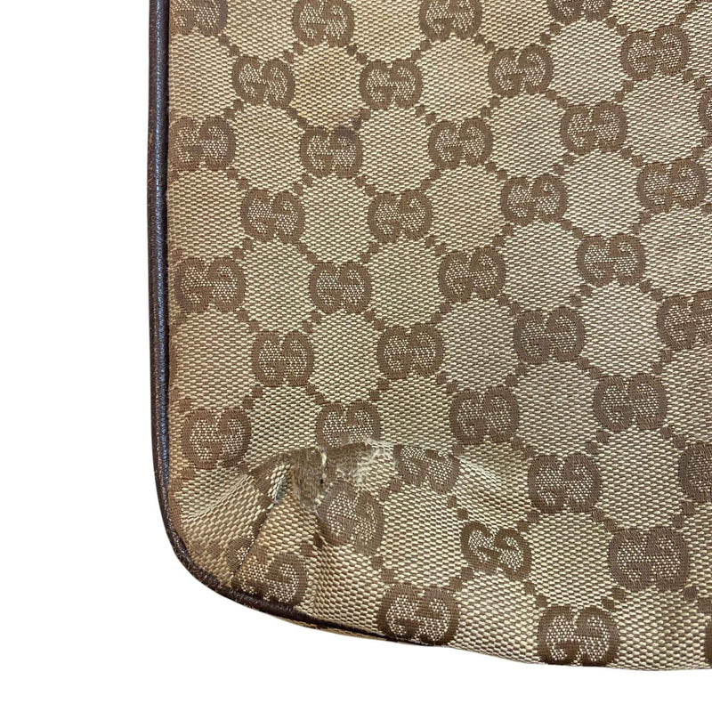 Men's GG Supreme Messenger Bag Beige