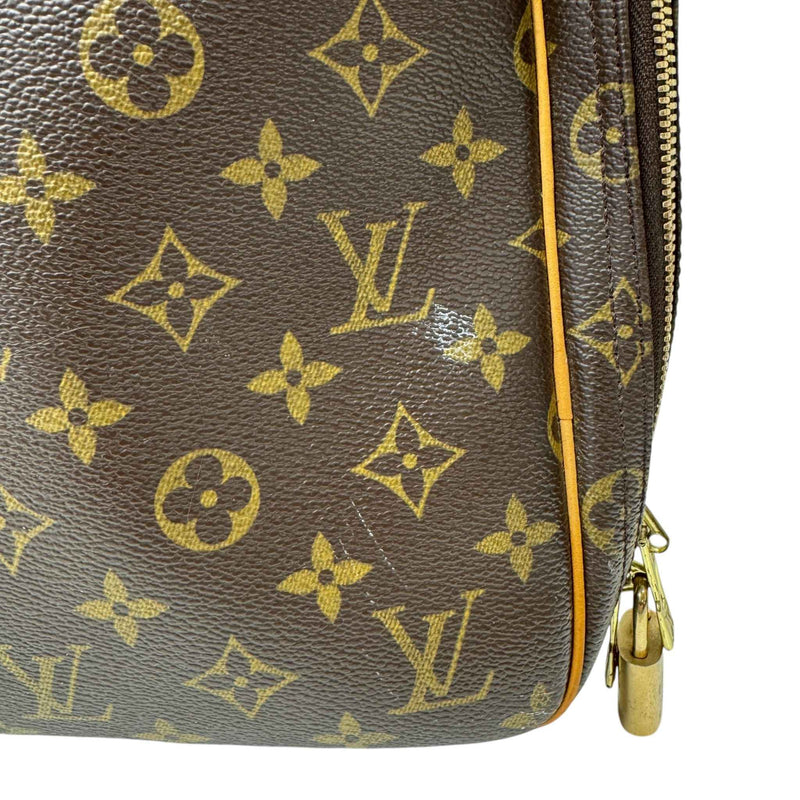 Women's Monogram Alizé 24 Heures Travel Bag Brown