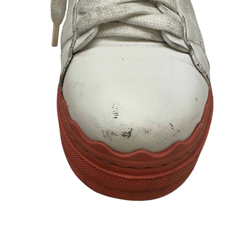 Women's Lauren Low Trainers White Size UK 6 / EU 39