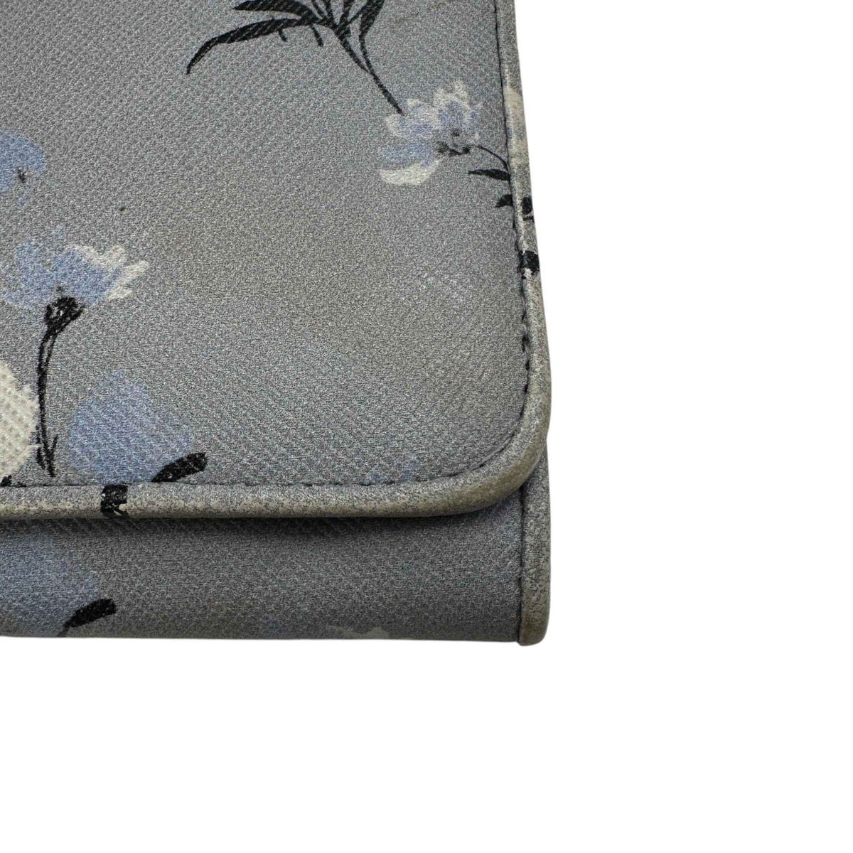 Women's Floral Print Purse Grey - Photo 10