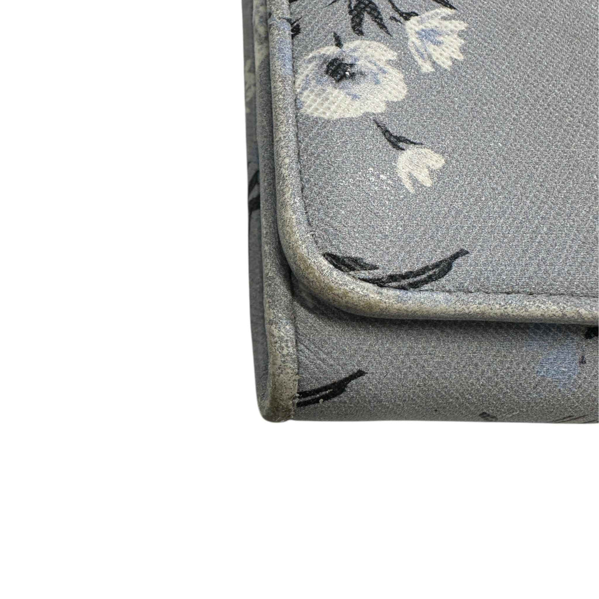 Women's Floral Print Purse Grey - Photo 11
