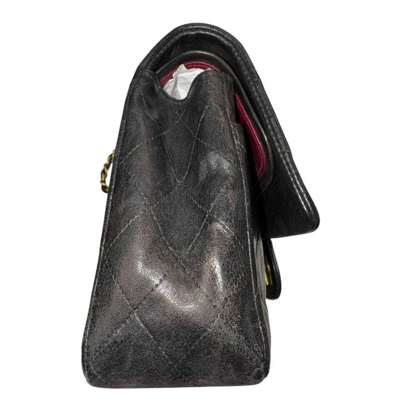 Women's Classic Flap Medium Handbag Black
