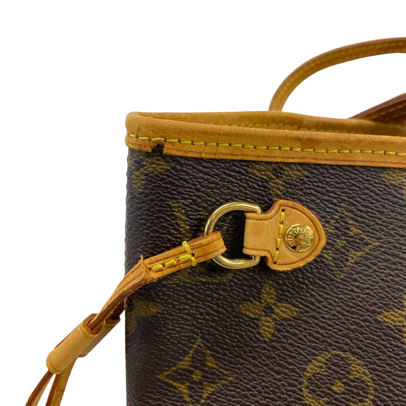 Women's Monogram Neverfull PM Handbag Brown