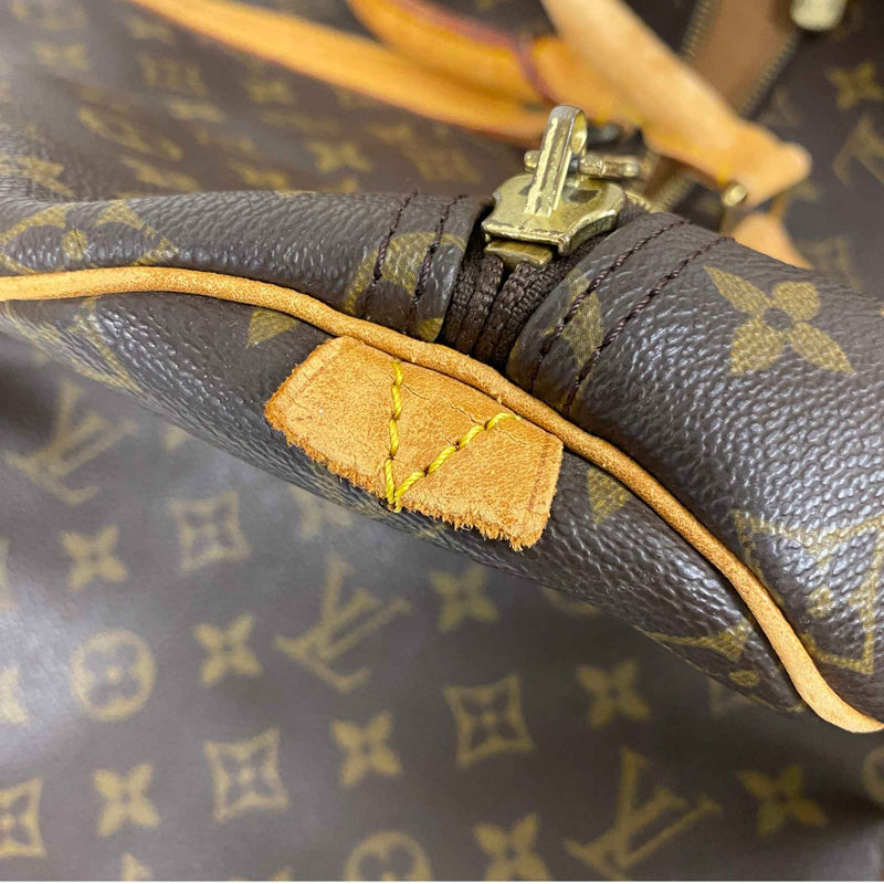 Men's Monogram Keepall 55 Travel Bag Brown