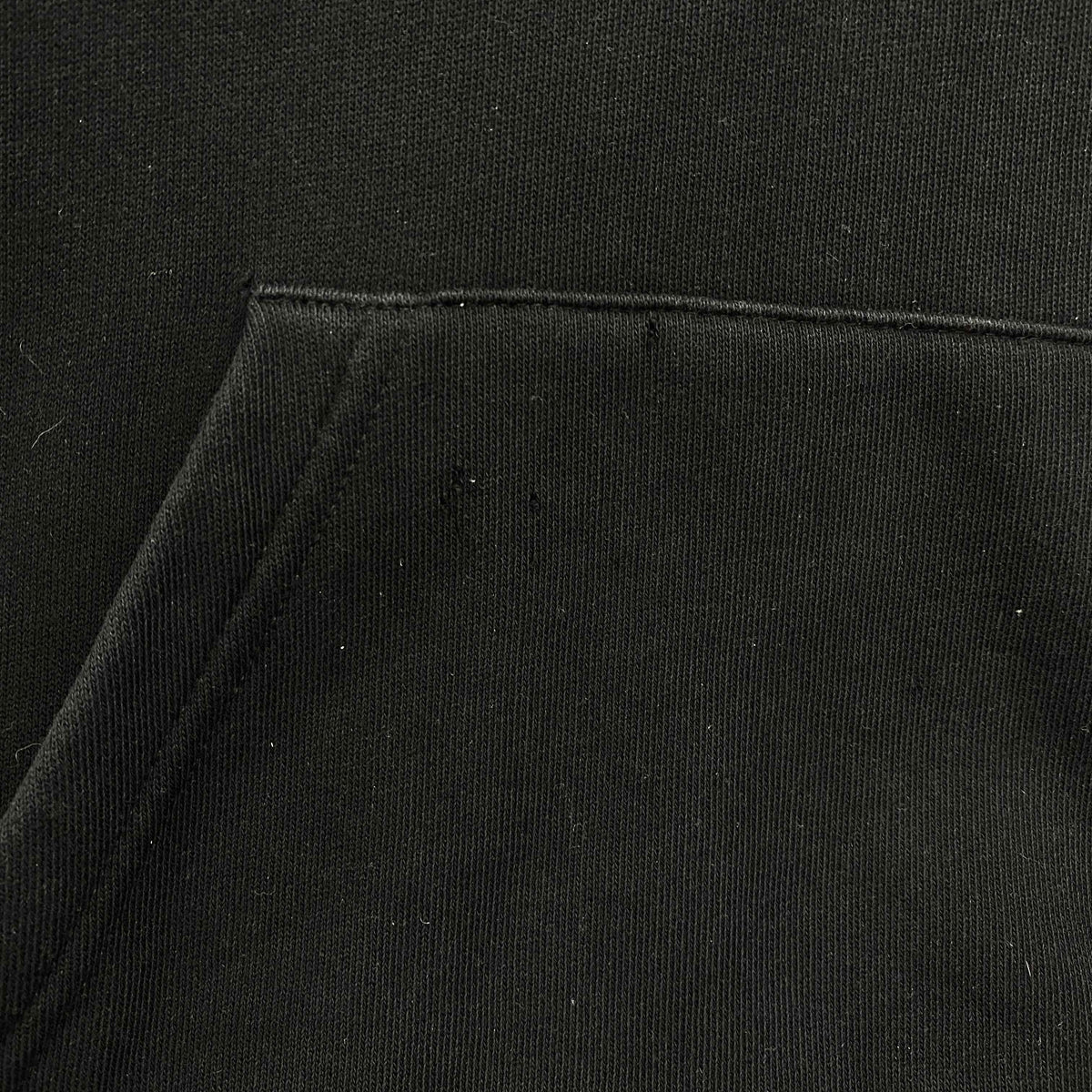 Men's Embroidered Patch Hoodie Black Size M - Photo 7