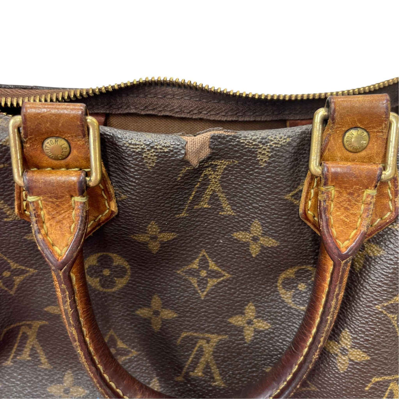 Women's Monogram Speedy 25 Handbag Brown