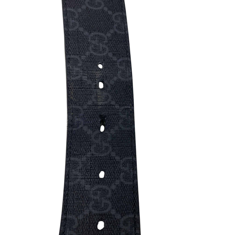 Men's GG Supreme Belt Black Size 38"