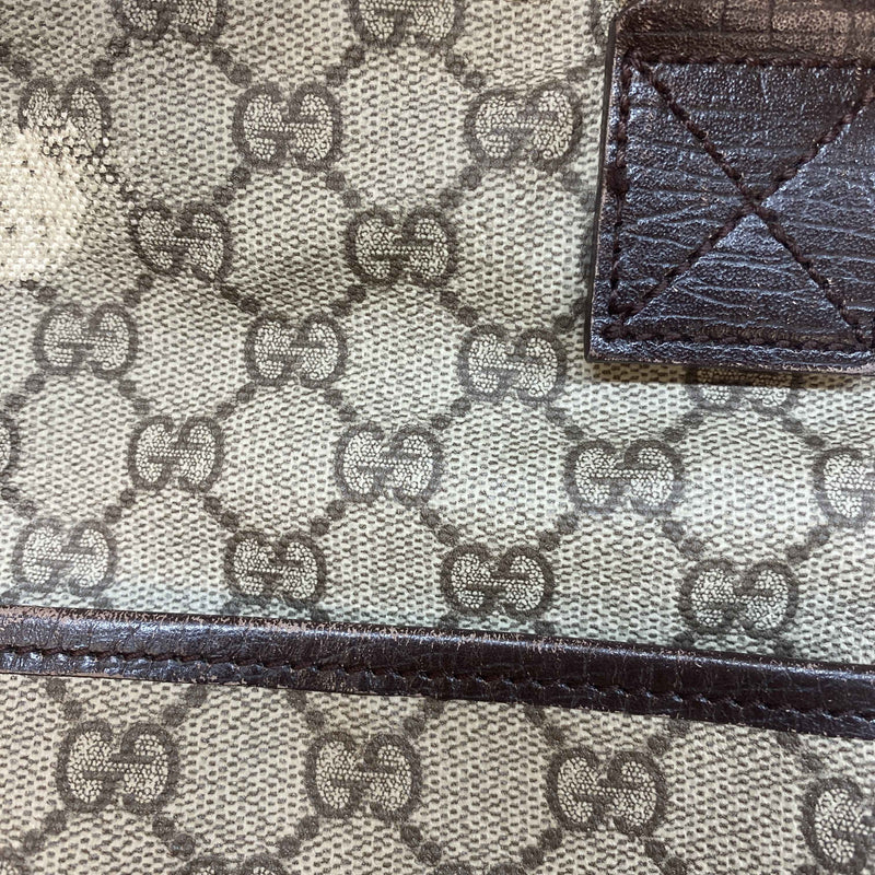 Men's GG Supreme Messenger Bag Beige