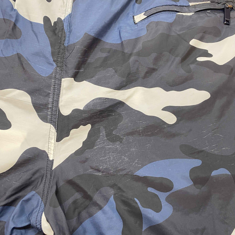 Men's Camouflage Swim Shorts Navy Size S / W30