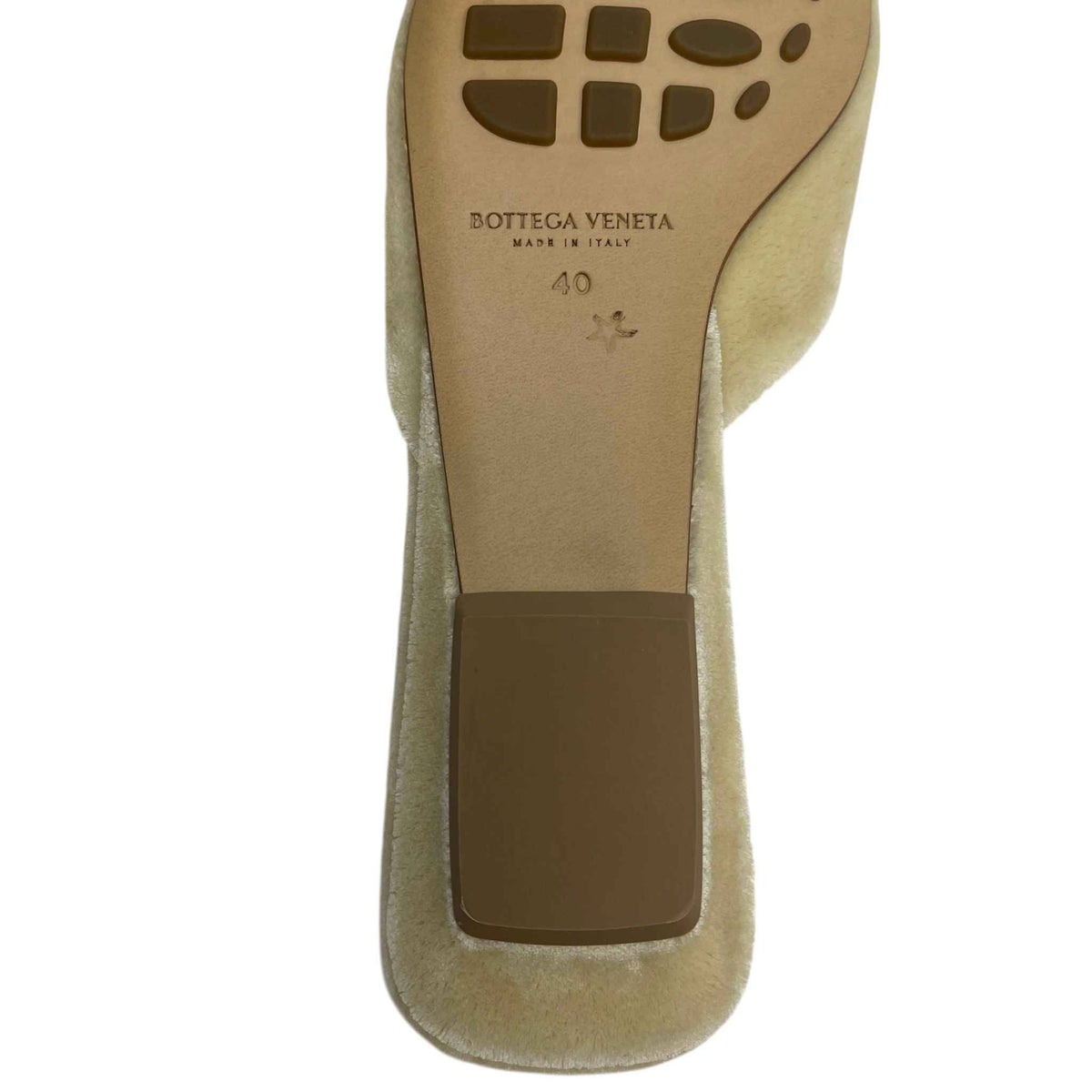 Women's Pointed Toe Shearling Mules Beige Size UK 7 / EU 40 - Photo 13