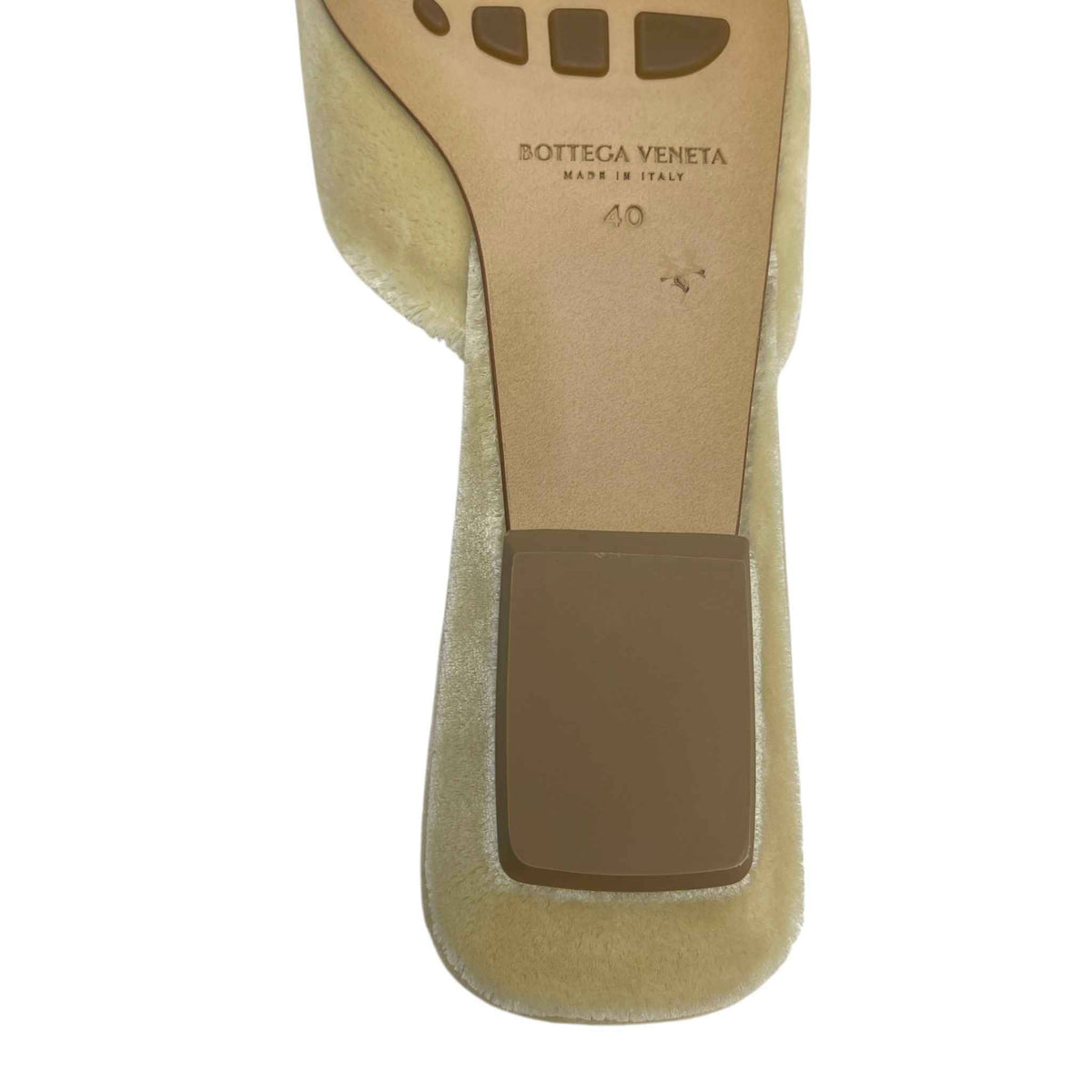 Women's Pointed Toe Shearling Mules Beige Size UK 7 / EU 40 - Photo 12
