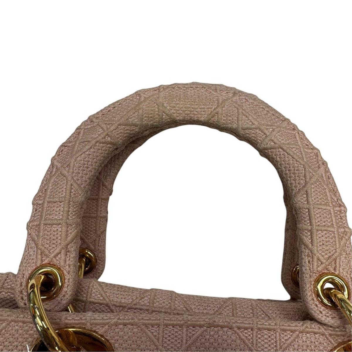 Women's Lady D-Lite Meidum Handbag Pink - Photo 12