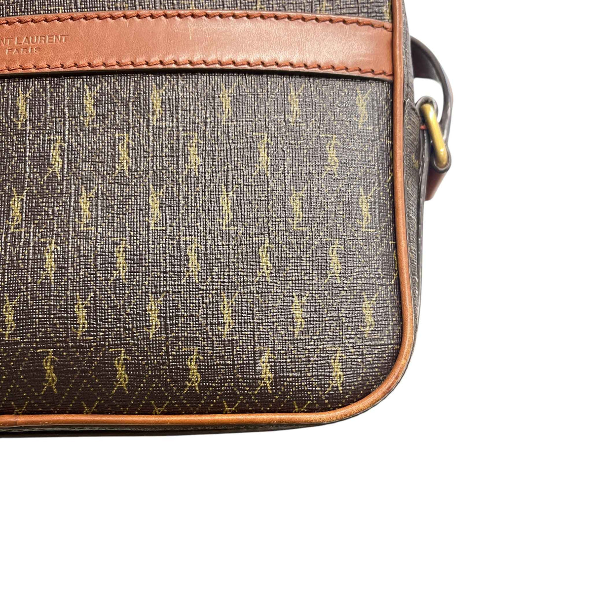 Women's Le Monogramme Camera Crossbody Bag Brown - Photo 15