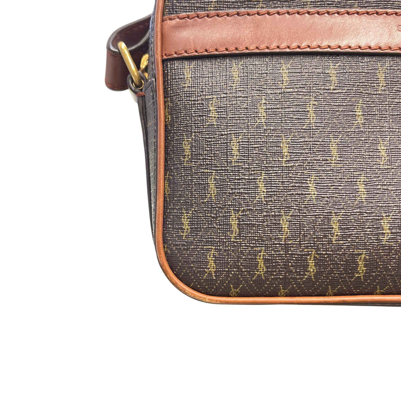 Women's Le Monogramme Camera Crossbody Bag Brown
