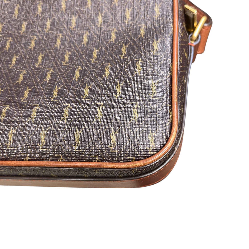 Women's Le Monogramme Camera Crossbody Bag Brown