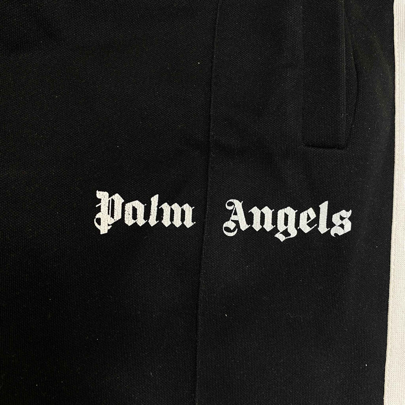 Men's Logo Print Joggers Black Size M / W32