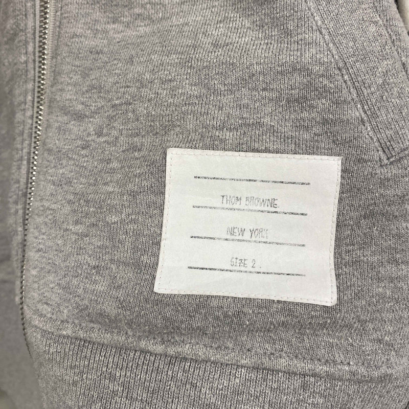 Men's Loopback Hoodie Grey Size M