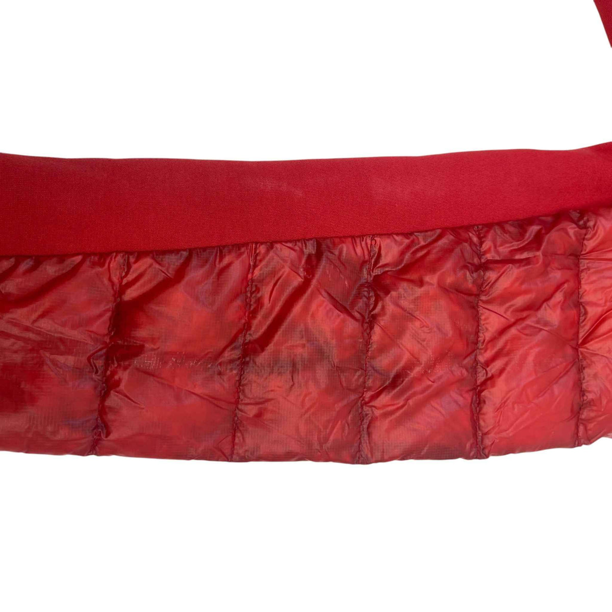 Women's Hybridge Lite Hoody Down Jacket Red Size XS / UK 6 - Photo 11