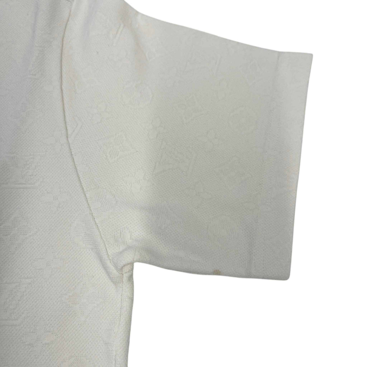 Men's Monogram Pocket T-Shirt White Size M - Photo 11