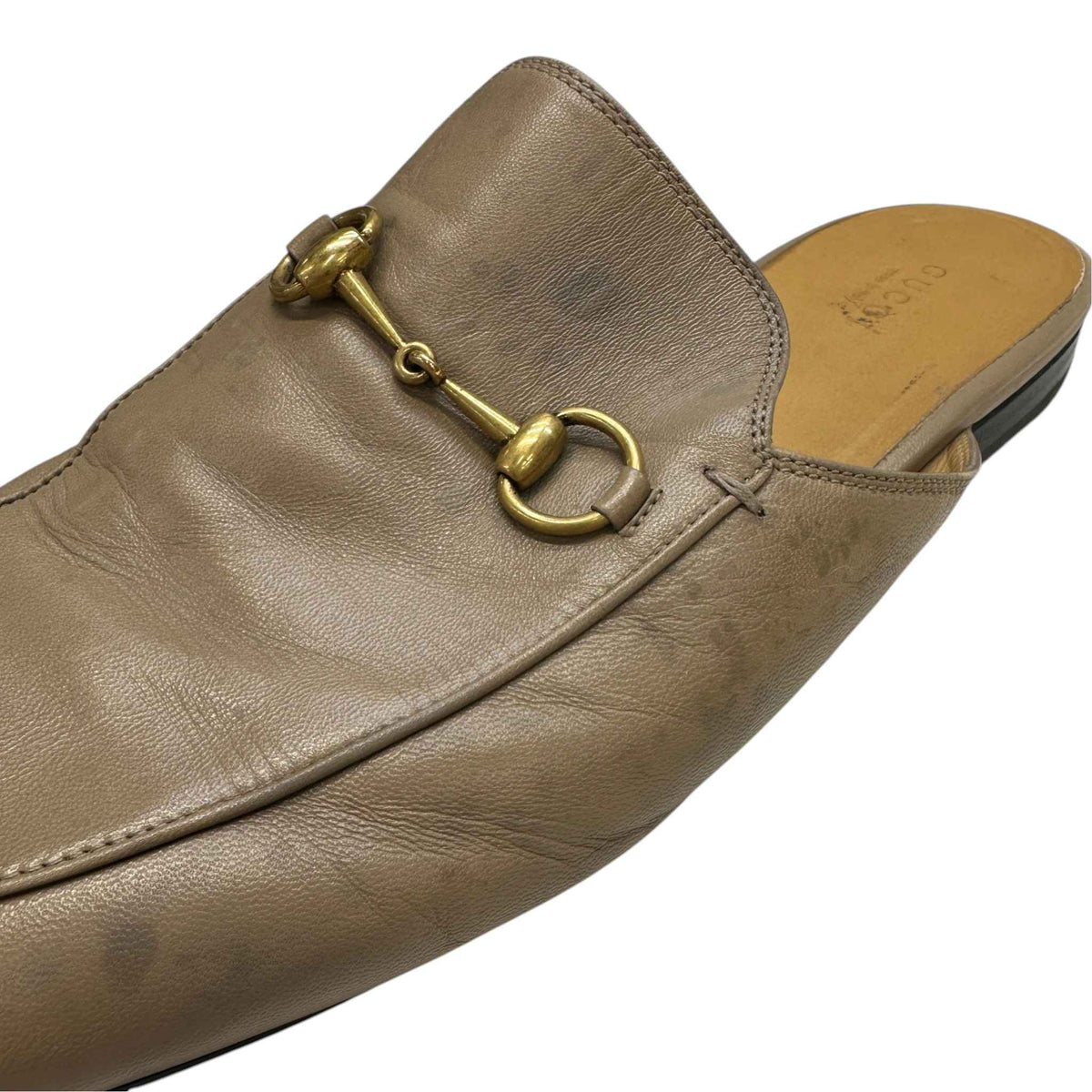 Men's Horsebit Loafers Beige Size UK 8 / EU 42 - Photo 13