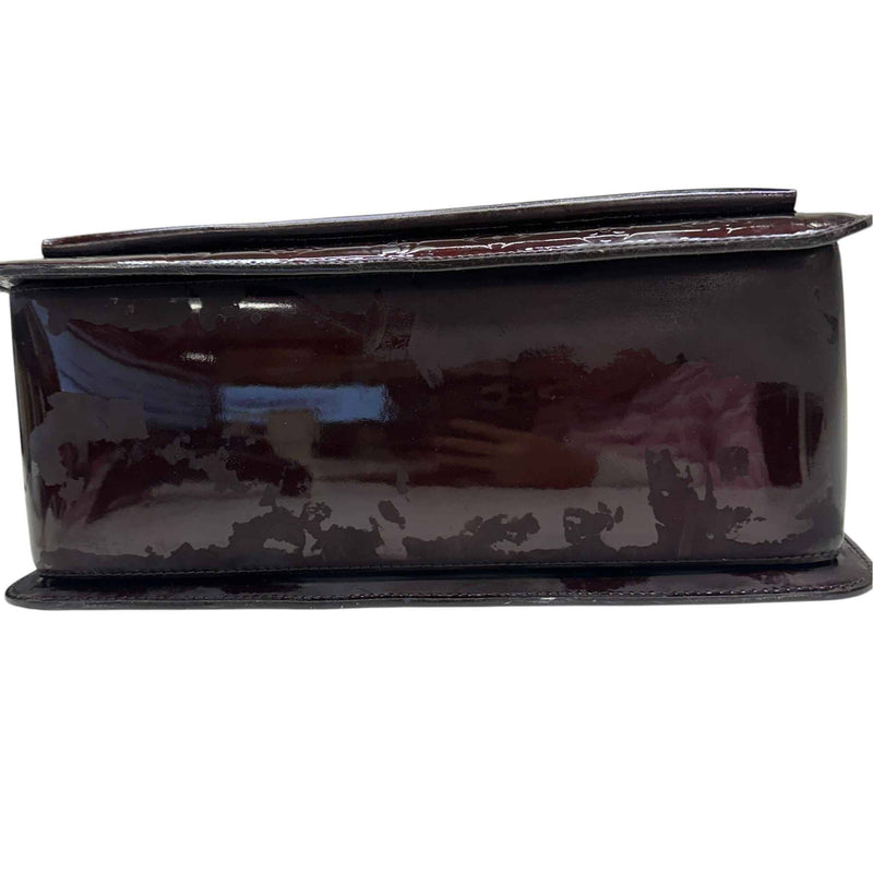 Women's Amarante Monogram Vernis Handbag Purple