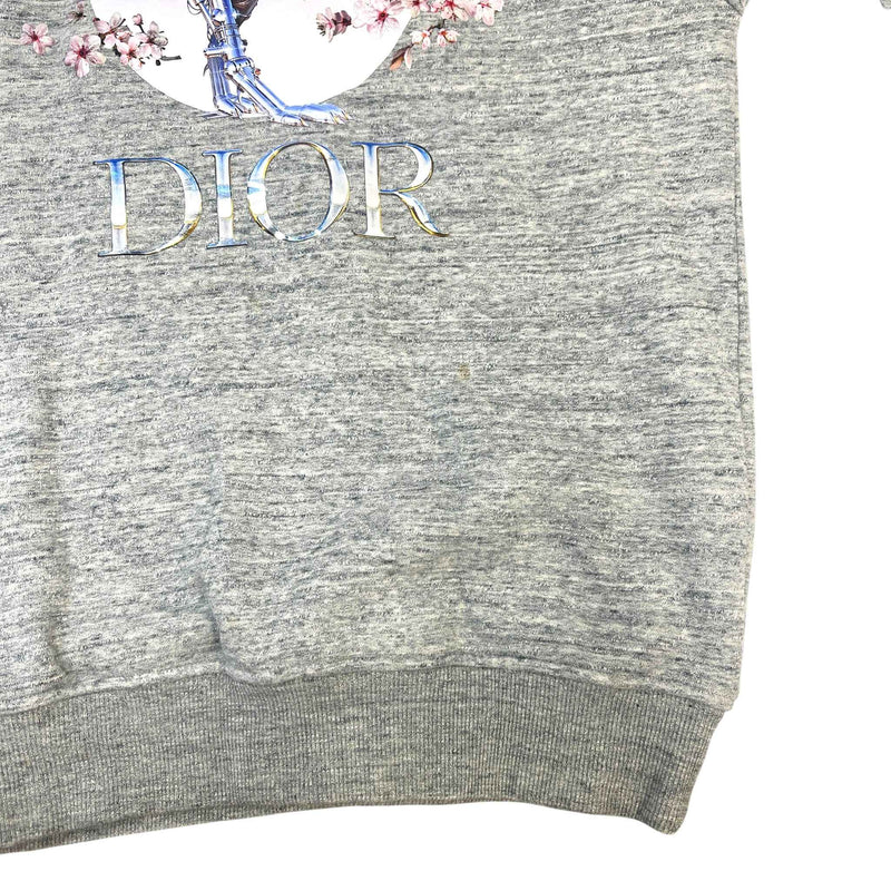 Men's x Hajime Sorayama T Rex Graphic Sweatshirt Grey Size S