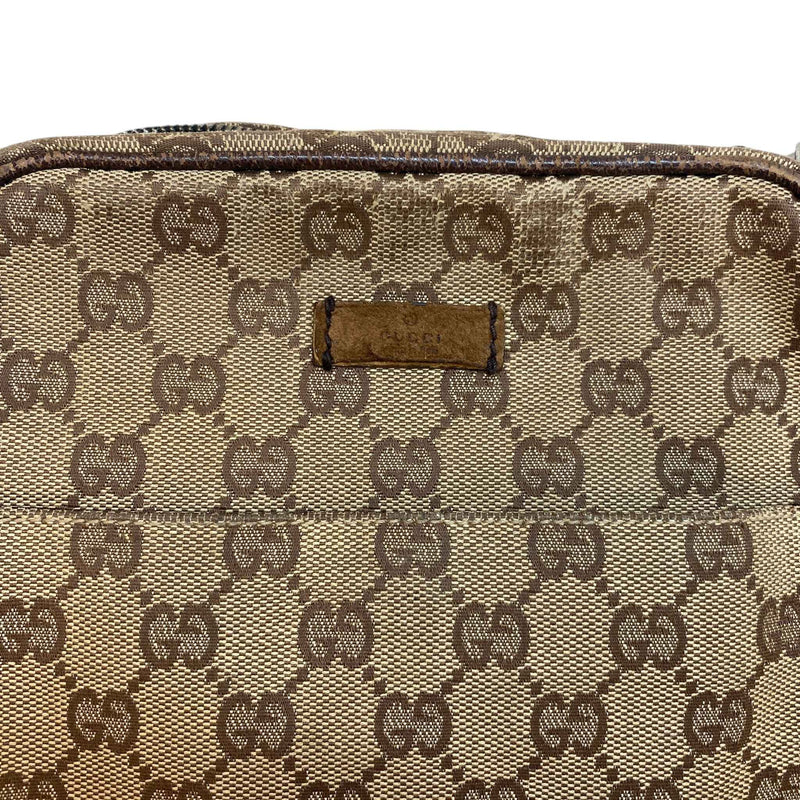 Men's GG Canvas Messenger Bag Beige