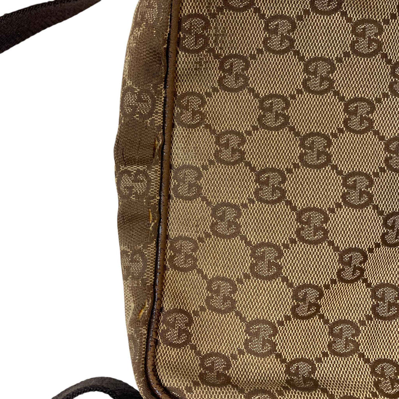 Men's GG Canvas Messenger Bag Beige
