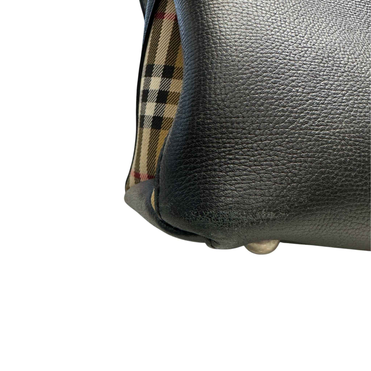 Women's Medium Banner Tote Handbag Black - Photo 15