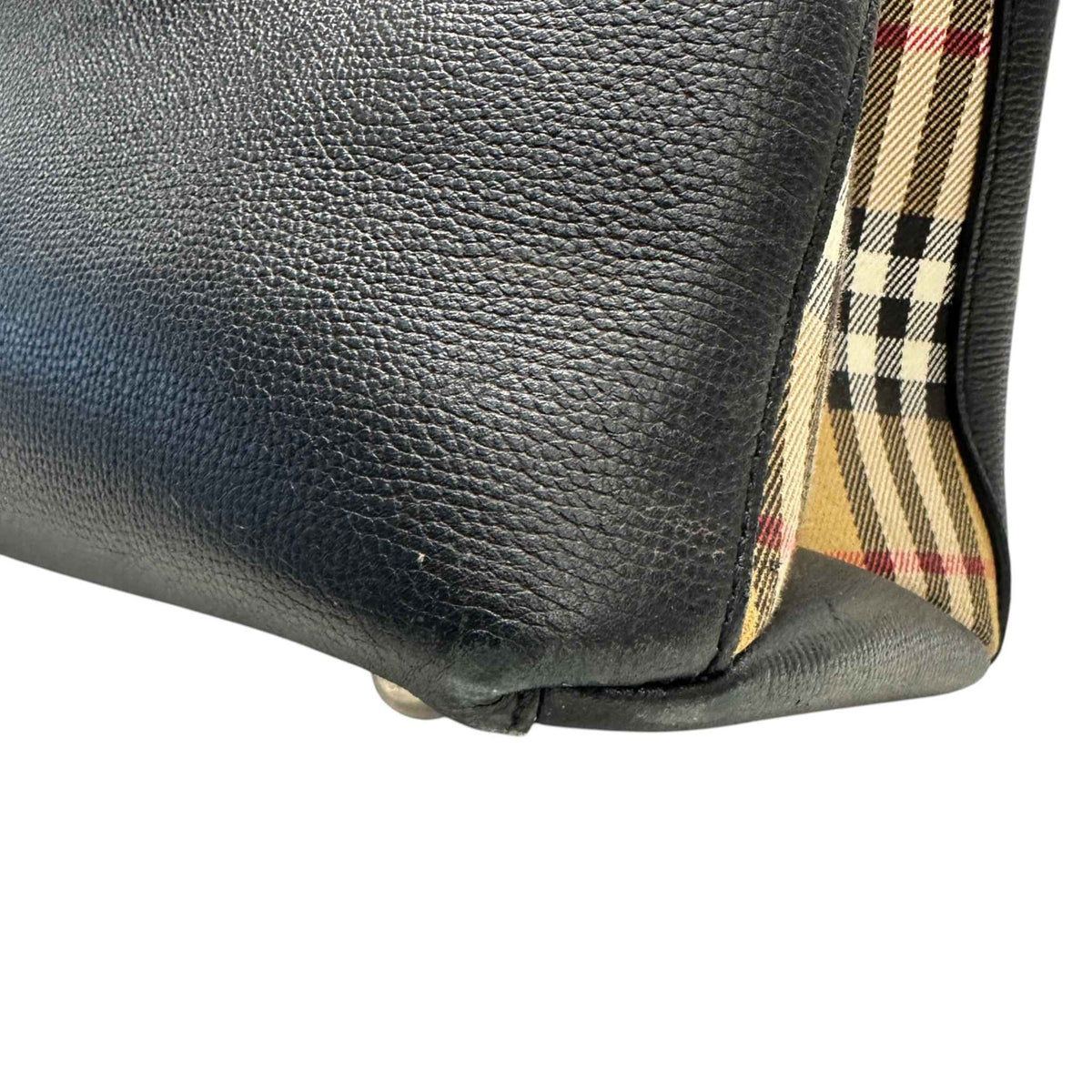 Women's Medium Banner Tote Handbag Black - Photo 17
