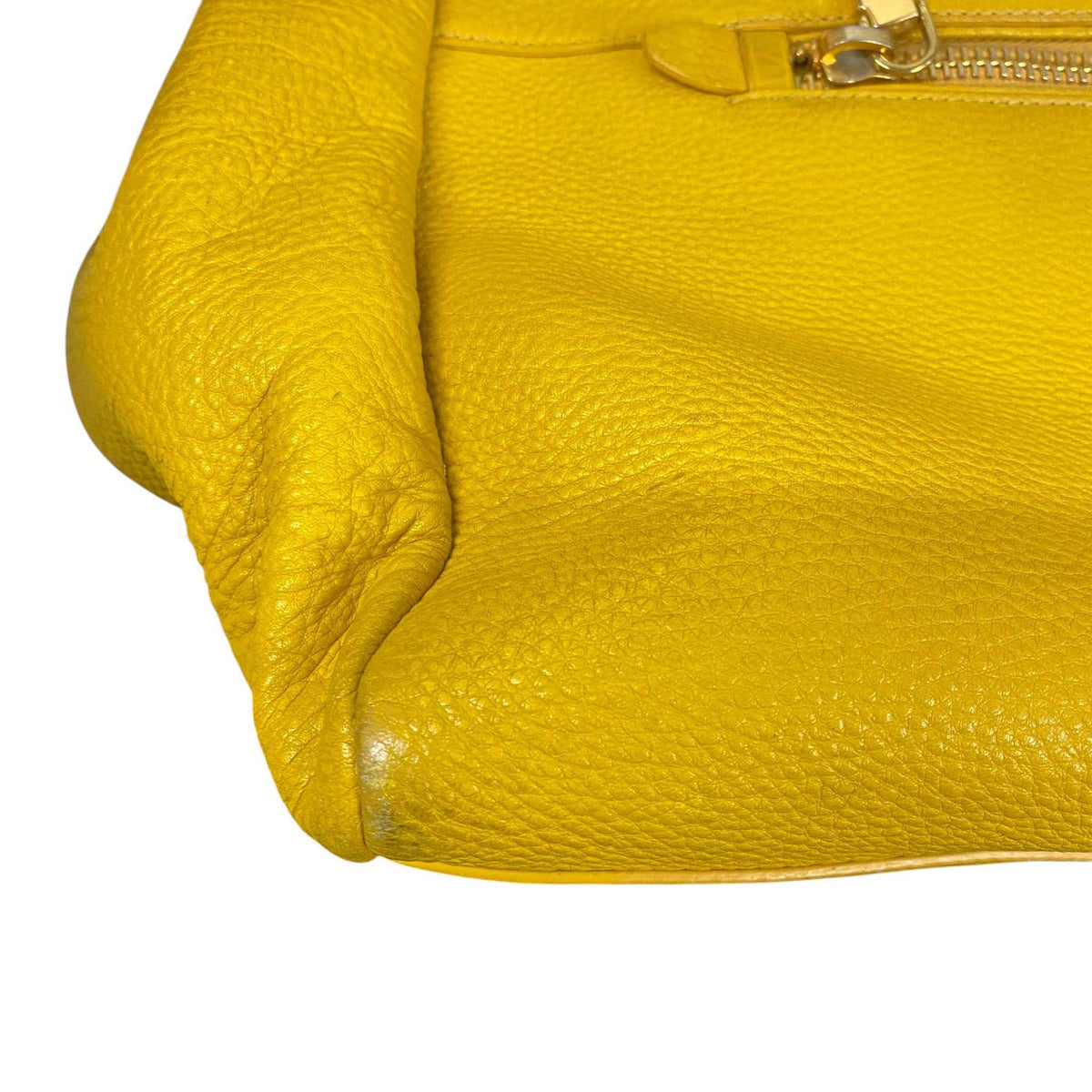 Women's Zip Tote Handbag Yellow - Photo 6
