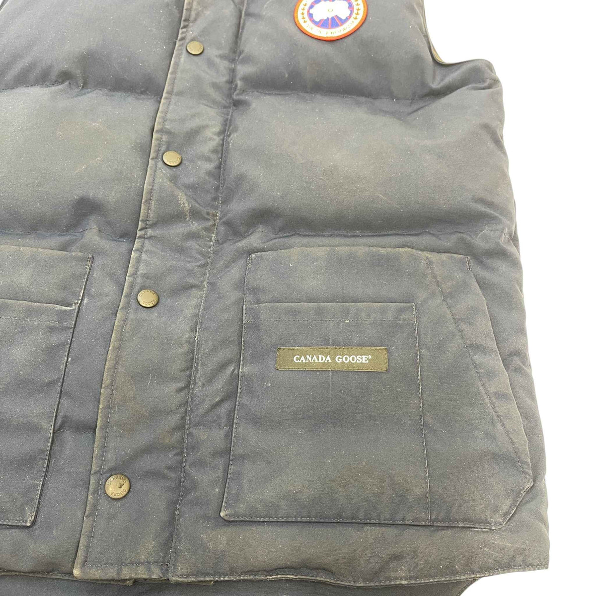 Men's Freestyle Crew Vest Gilet Navy Size S - Photo 11