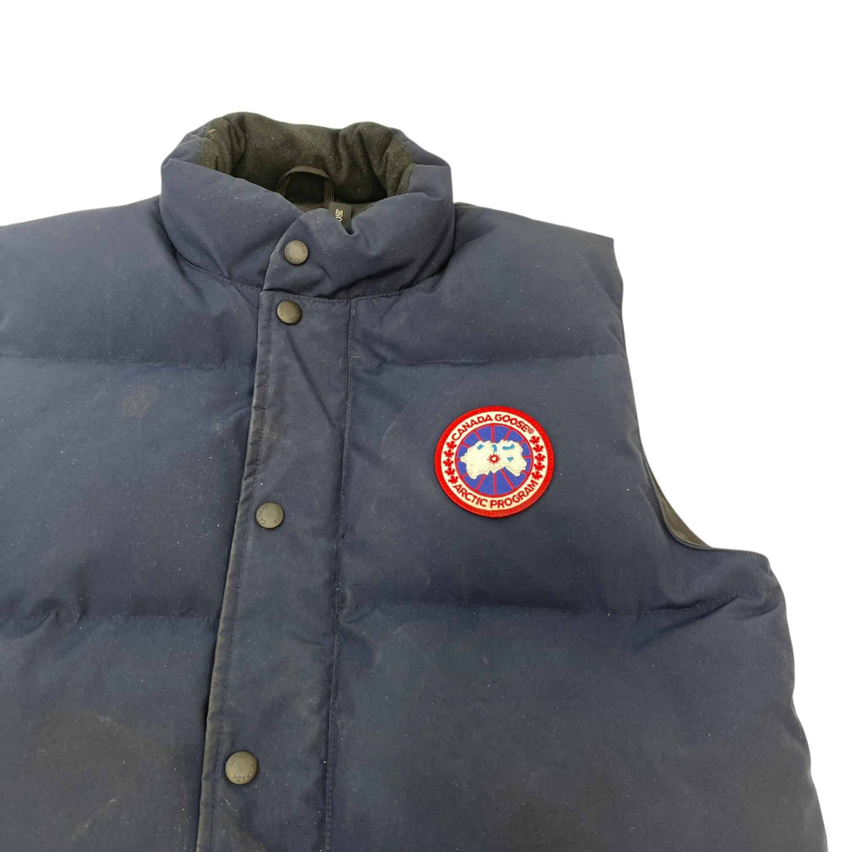 Men's Freestyle Crew Vest Gilet Navy Size S - Photo 5