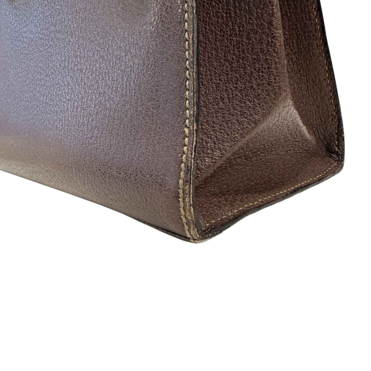 Women's Lady Lock Handbag Brown - Photo 16