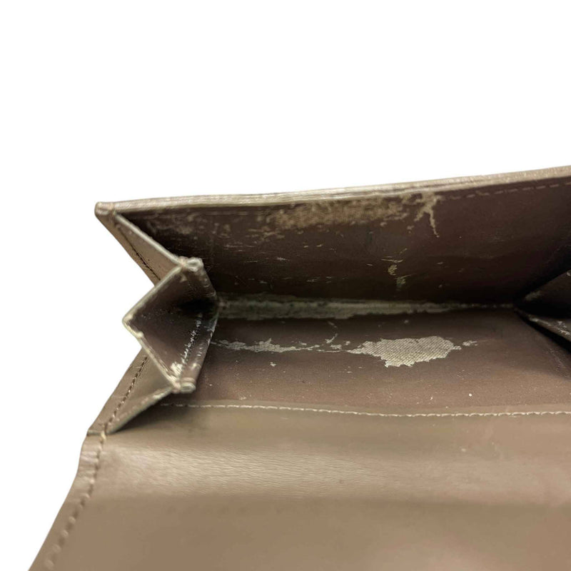 Women's Epi Leather Elastique Purse Brown