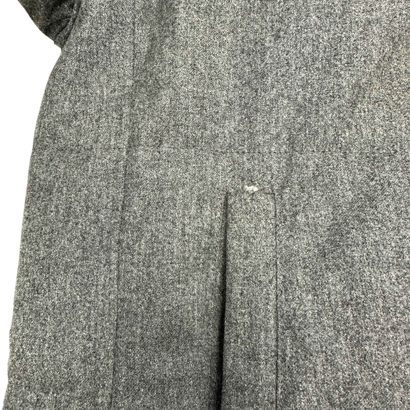 Men's Wool Down Jacket Grey Size M