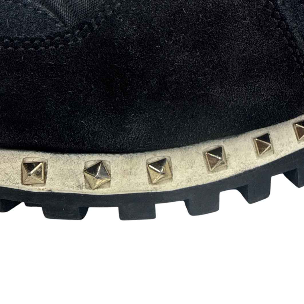 Men's Rockstud Low Trainers Black Size UK 7 / EU 41 - Photo 13