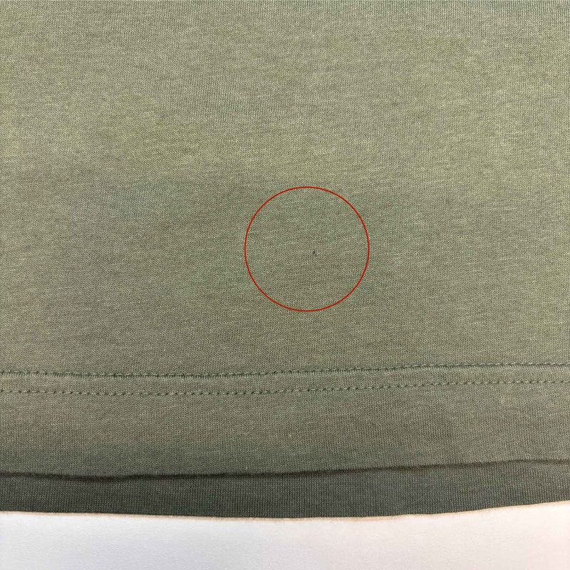 Men's Plaque Logo T-Shirt Khaki Size S